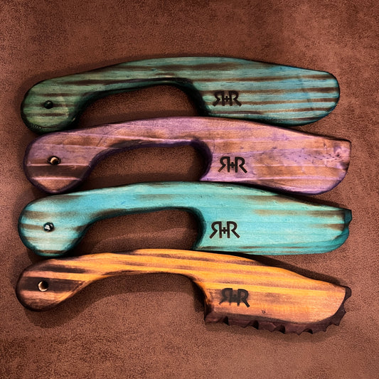 Pine: Green to Turquoise, Purple, Turquoise, Orange